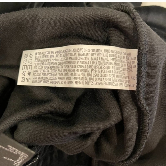 NWT Velour Wide Pants - Picture 3 of 3